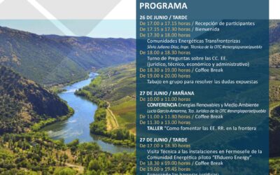 Abiertas las inscripciones para el Seminario de Energías Renovables en ‘La Raya’