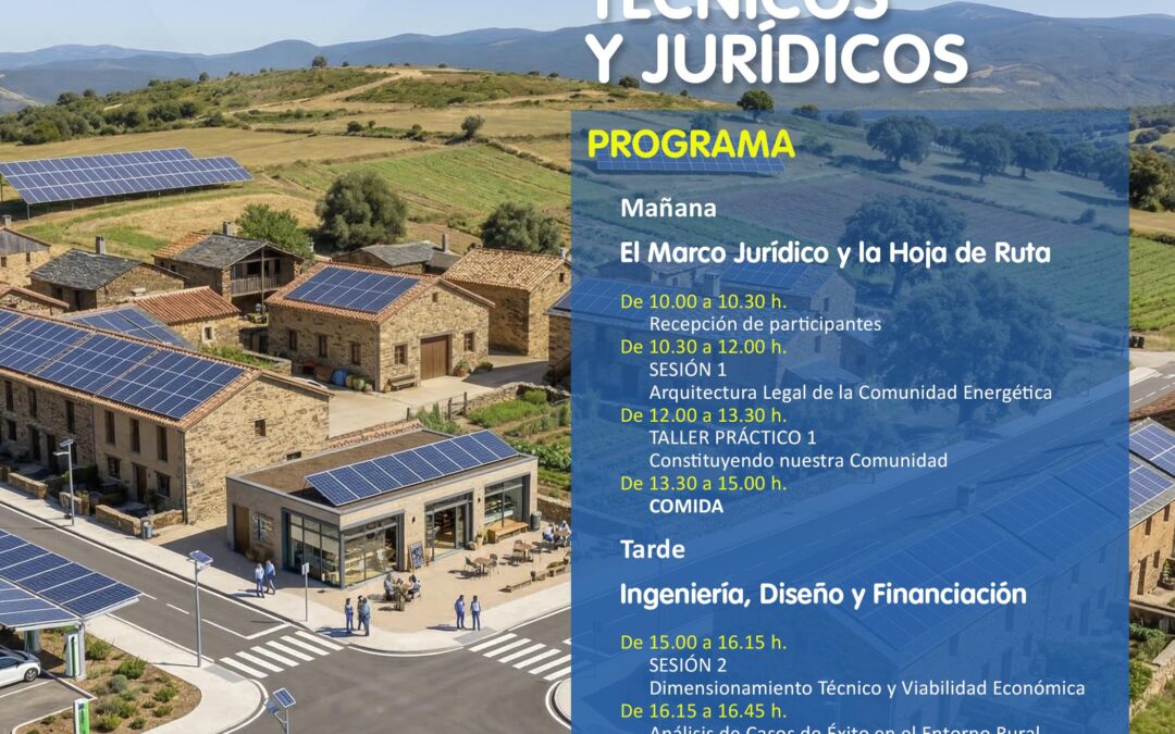 Taller Comunidades Energéticas: Aspectos Técnicos y Jurídico Bermillo de Sayago